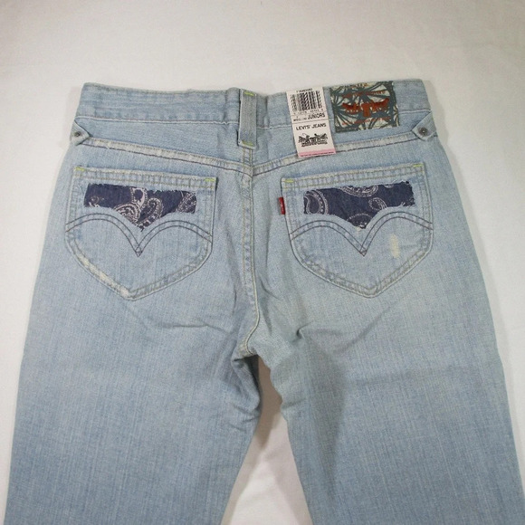 LEVI'S Superlow Bootcut Jeans NWT Size 7M #40 - Picture 4 of 7